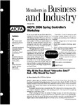 Members in Business and Finance, February 2006 by American Institute of Certified Public Accountants (AICPA)