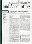 Members in Finance and Accounting, May 1997 by American Institute of Certified Public Accountants (AICPA)