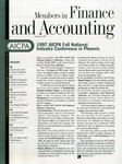 Members in Finance and Accounting, September 1997 by American Institute of Certified Public Accountants (AICPA)