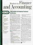 Members in Finance and Accounting, October 1998