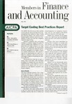 Members in Finance and Accounting, May 1999
