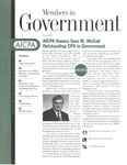 Members in Government, October 1997 by American Institute of Certified Public Accountants (AICPA)