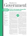 Members in Government, February/March 2003 by American Institute of Certified Public Accountants (AICPA)