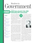 Members in Government, October 2003 by American Institute of Certified Public Accountants (AICPA)
