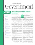 Members in Government, November 2003 by American Institute of Certified Public Accountants (AICPA)