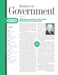 Members in Government, September 2004 by American Institute of Certified Public Accountants (AICPA)