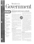 Members in Government, November 2005 by American Institute of Certified Public Accountants (AICPA)