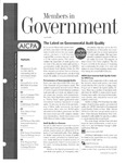 Members in Government, April 2006 by American Institute of Certified Public Accountants (AICPA)