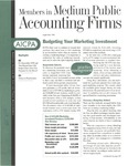 Members in Medium Public Accounting Firms, September 1998