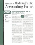 Members in Medium Public Accounting Firms, January 1999 by American Institute of Certified Public Accountants (AICPA)