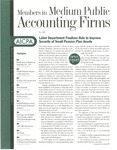 Members in Medium Public Accounting Firms, May 2001