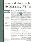 Members in Medium Public Accounting Firms, November 2002 by American Institute of Certified Public Accountants (AICPA)