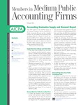 Members in Medium Public Accounting Firms, February 2004 by American Institute of Certified Public Accountants (AICPA)