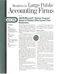 Members in Large Public Accounting Firms, May 1997 by American Institute of Certified Public Accountants (AICPA)