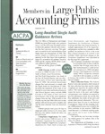 Members in Large Public Accounting Firms, September 1997 by American Institute of Certified Public Accountants (AICPA)
