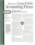 Members in Large Public Accounting Firms, October 1997