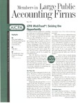 Members in Large Public Accounting Firms, May 1998