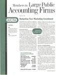 Members in Large Public Accounting Firms, September 1998
