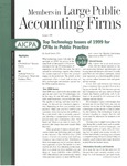 Members in Large Public Accounting Firms, January 1999