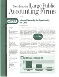 Members in Large Public Accounting Firms, April 1999