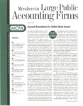 Members in Large Public Accounting Firms, October 1999
