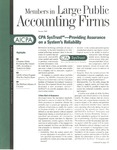 Members in Large Public Accounting Firms, January 2000
