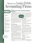 Members in Large Public Accounting Firms, May 2000