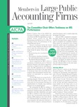 Members in Large Public Accounting Firms, April 2003