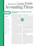 Members in Large Public Accounting Firms, May 2003 by American Institute of Certified Public Accountants (AICPA)