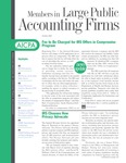 Members in Large Public Accounting Firms, October 2003 by American Institute of Certified Public Accountants (AICPA)