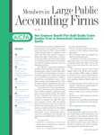 Members in Large Public Accounting Firms, May 2004 by American Institute of Certified Public Accountants (AICPA)