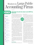 Members in Large Public Accounting Firms, January 2005 by American Institute of Certified Public Accountants (AICPA)