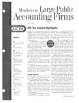 Members in Large Public Accounting Firms, February 2005 by American Institute of Certified Public Accountants (AICPA)