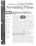 Members in Large Public Accounting Firms, November 2005 by American Institute of Certified Public Accountants (AICPA)