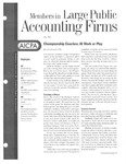 Members in Large Public Accounting Firms, May 2006