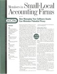 Members in Small Local Public Accounting Firms, April 1997 by American Institute of Certified Public Accountants (AICPA)