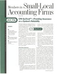 Members in Small Local Public Accounting Firms, January 2000