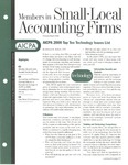 Members in Small Local Public Accounting Firms, February/March 2000