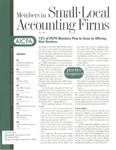 Members in Small Local Public Accounting Firms, April 2001