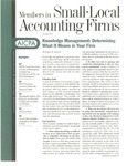 Members in Small Local Public Accounting Firms, October 2001