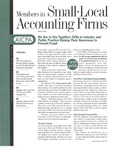 Members in Small Local Public Accounting Firms, January 2003