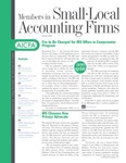 Members in Small Local Public Accounting Firms, October 2003 by American Institute of Certified Public Accountants (AICPA)