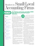 Members in Small Local Public Accounting Firms, November 2003