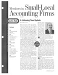 Members in Small Local Public Accounting Firms, May 2005 by American Institute of Certified Public Accountants (AICPA)