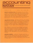 Accounting Letter, The AICPA Weekly News Digest, December 27, 1971