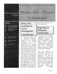 Academic & Career Development e-Newsletter, Edition 1, February 22, 2001