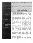 Academic & Career Development e-Newsletter, Edition 3, June, 2001
