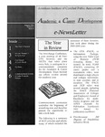 Academic & Career Development e-Newsletter, Edition 1, Issue 4, August 2001