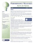 Performance Measures News & Views, Volume 2, Number 2, May 2003