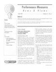 Performance Measures News & Views, Volume 2, Number 3, July 2003